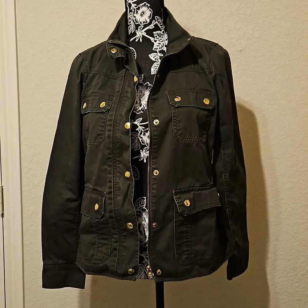 J.CREW Fit & Relaxed Boyfriend Field Jacket Size Small EUC